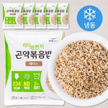한우물 라이트한끼 곤약 볶음밥 베이스 (냉동), 200g, 6개
