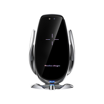 무선 센서 중력 V4S 휴대폰 거치대, 실버, 1개