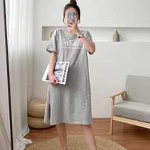 민성컴퍼니 반팔 모유수유 임산부 편한 원피스