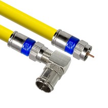 마하링크 고급형 RF 안테나 5C 꺾임 동축 케이블, MLZ-RLY020(옐로우)