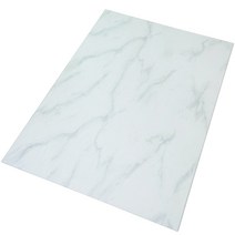 휴팡 반려견 PVC 사각형 매트, 스노우마블