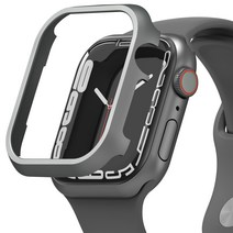 누아트 알루미늄 메탈 커버 스마트워치 베젤링 케이스 40mm, 그래파이트