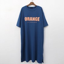 티탁 여성용 라컬러 트임 롱 원피스