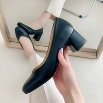 첫걸음 로베스 심플 펌프스 5cm
