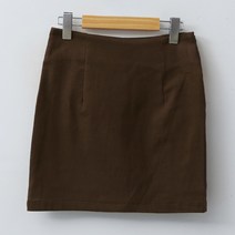 엔비룩 여성용 피치 기모 스커트
