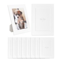 모노라이크 스탠딩 페이퍼 프레임 4 x 6 10p, 화이트, 10개