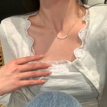 나비다 여성용 심플 레이어드 패션 목걸이 스타일1