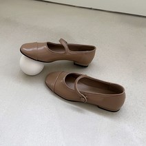 여성용 리아 둥근코 메리제인 플랫 단화 C256_L9914