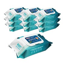 균이제로 살균 소독 물티슈 캡형, 70매, 10팩