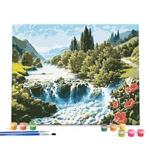 아이러브페인팅 DIY 명화그리기 4050, 봄의 계곡