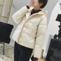 셀레네 여성용 브레드 숏 패딩 자켓