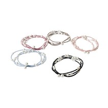 메이크마인 예쁜 진주 고무줄 머리끈 팔찌 5종 세트