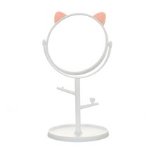 커몽커몽 스탠드 화장대 테이블 미러, 화이트