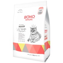 보노네이처 고양이 인도어 건식사료, 1개, 생선, 2kg