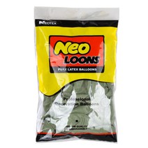 네오룬스 라운드 파스텔 매트 풍선 30cm x 50p, 올리브그린, 1개