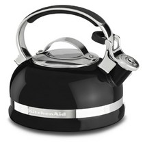 키친에이드 스텐주전자, 1.9L, 유광블랙 (KTEN20SBPR)