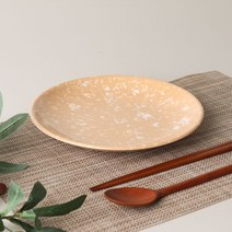 레트로 분식그릇 떡볶이 팝 요리접시 1호, BROWN, 4개