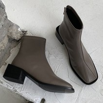 메드인코 통굽 앵클부츠