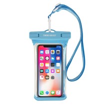 스윔어바웃 TPU 휴대폰 방수팩, 블루, 1개