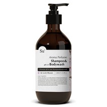 수오가닉 퍼퓸 아로마 샴푸 바디워시 러블리블라썸, 1000ml, 1개