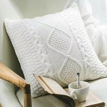 모먼트 니트 짜임 쿠션 CJ-MA35
