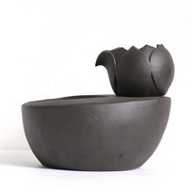 맘피스 고급형 반려동물 음수기, 블랙, 1개