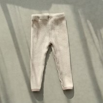 아동용 뽀송 골지 레깅스