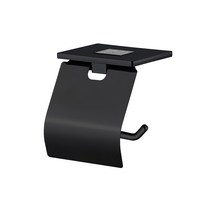 성우 휴대폰 거치대 휴지걸이, 블랙, 1개