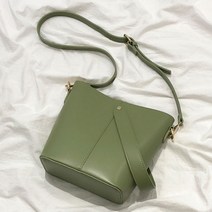 올리브 버킷 크로스백