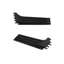 오빌 찬넬 25피치 찬넬 받침대 블랙 좌 + 우 세트, 3세트