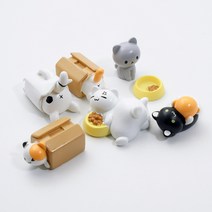 포레스 집콕고양이 미니피규어 7종 세트, 1세트