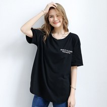 희미몰 여성용 루즈 탑 티셔츠 LL10