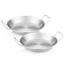 퀸센스 스테인리스 빠에야팬, 26cm, 2개