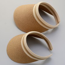 핸날 패밀리 심플 밀짚 썬캡 2종 세트