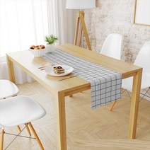 세이프탑 가정용 예쁜 테이블러너, 05 스트라이프, 30 x 180 cm