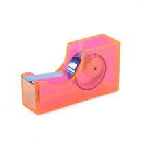 팬시아 아크릴 네온 테이프 커터 디스펜서, 체리핑크, 1개