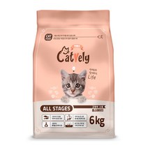 캣블리 생후1년이상 올스테이지 고양이 사료, 6kg, 1개, 닭