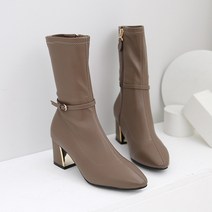 할리샵 독보적 미들부츠 6cm 1020K6