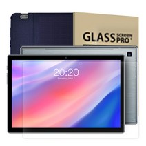 태클라스트 P20HD 옥타코어 태블릿PC + 강화유리필름 + 케이스 블루, 혼합색상, 64GB, Wi-Fi