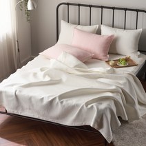 메이 풍기인견 줄누비 스프레드, 화이트