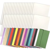 투영디자인 편지지 40p + 봉투 대 20p 세트, 화이트(편지지), 랜덤발송(봉투), 1세트