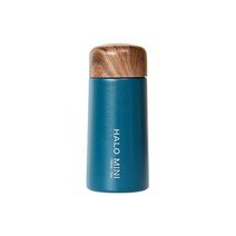 라임올리브 할로 보온보냉 텀블러, 블루, 150ml