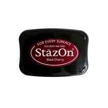 StazOn 츠키네코 유성잉크패드, sz-22 Black Cherry, 1개