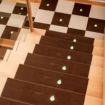 알럽홈 미끄럼방지 심플 계단 매트, TYPE3