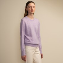 퓨어캐시미어뉴욕 여성용 Classic Crew Neck Sweater
