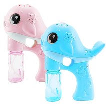 SKTOYS 별고래 자동 버블건 + 리필액 2p 세트, 랜덤발송, 1세트