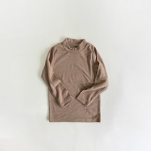 아동용 보들 반폴라 티셔츠