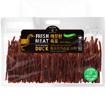 조이스픽 통오리가슴살 스틱 강아지 육포 400g, 1개, 오리맛