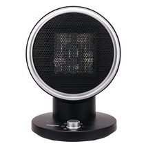 짐머만 PTC 써큘레이터 미니 온풍기, 블랙, ZMP-5300CB