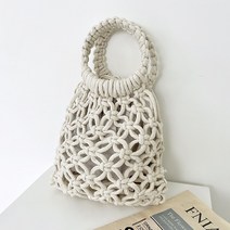 프롬헤븐 피어린 뜨개 니트가방 S386